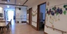 温かみのある共用スペース