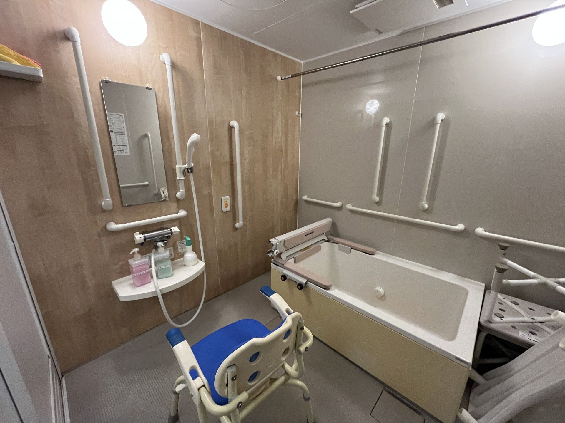 安全な入浴設備