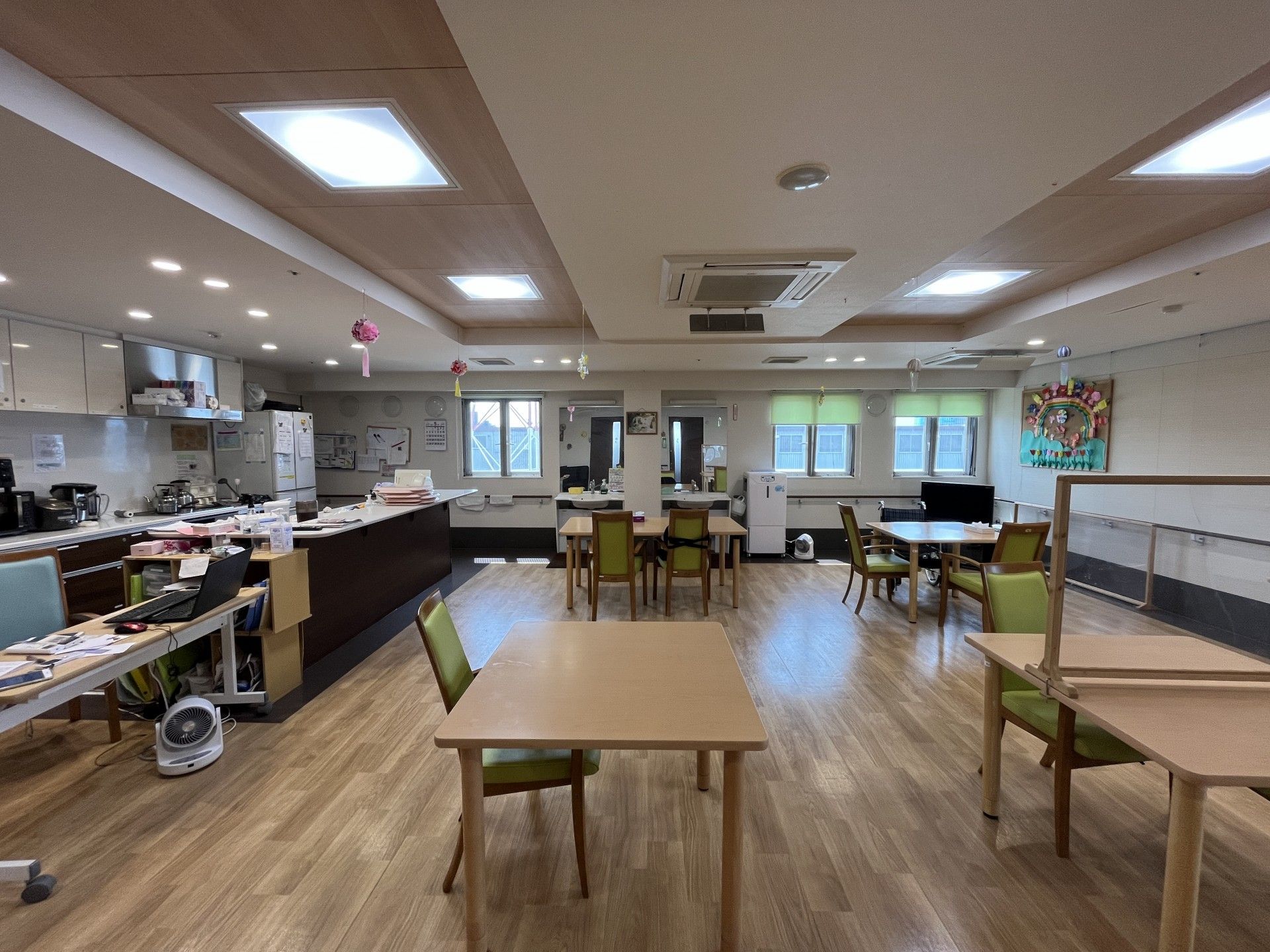 くつろぎの共有スペース