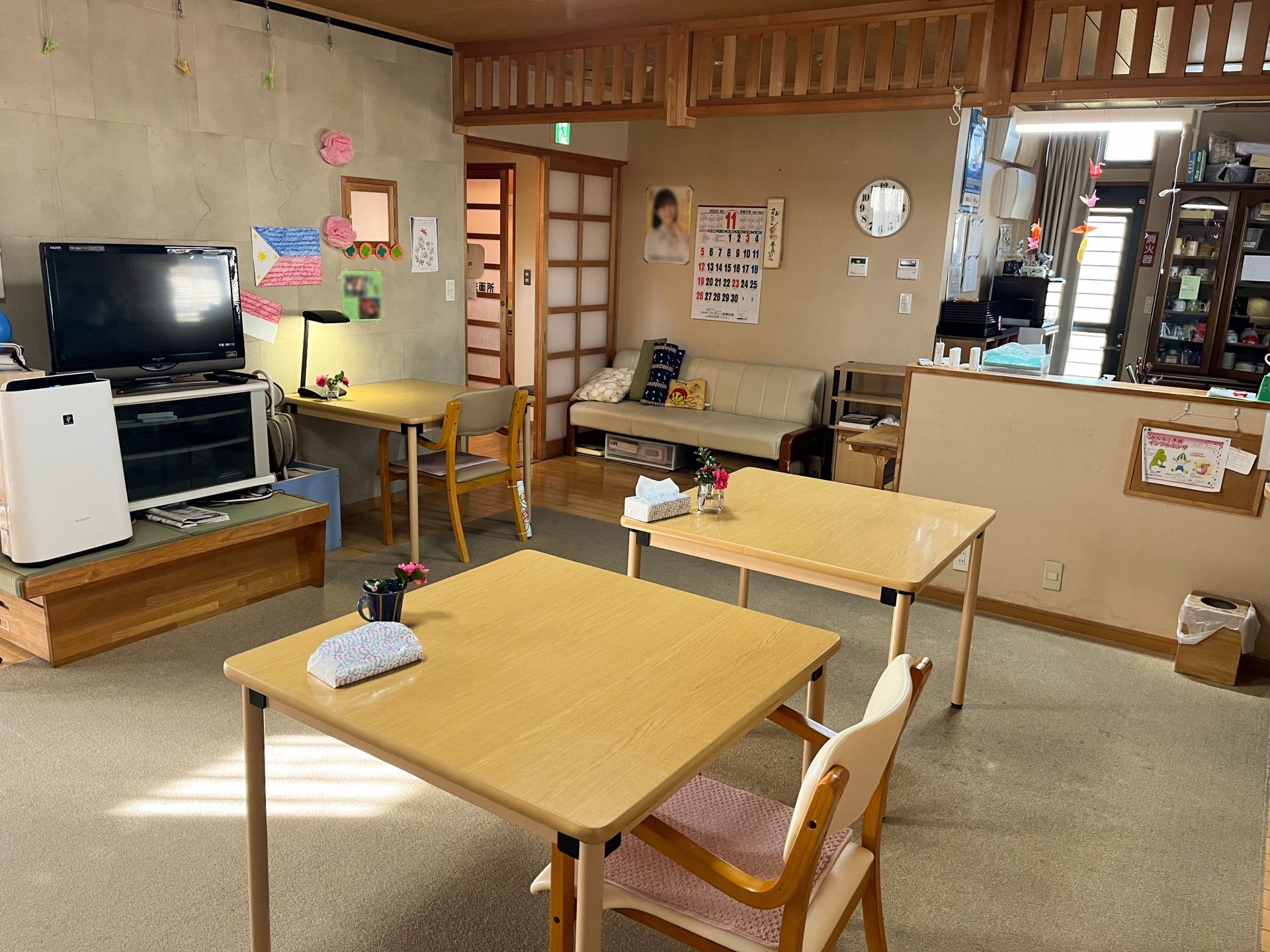 共有スペースの居心地の良さ