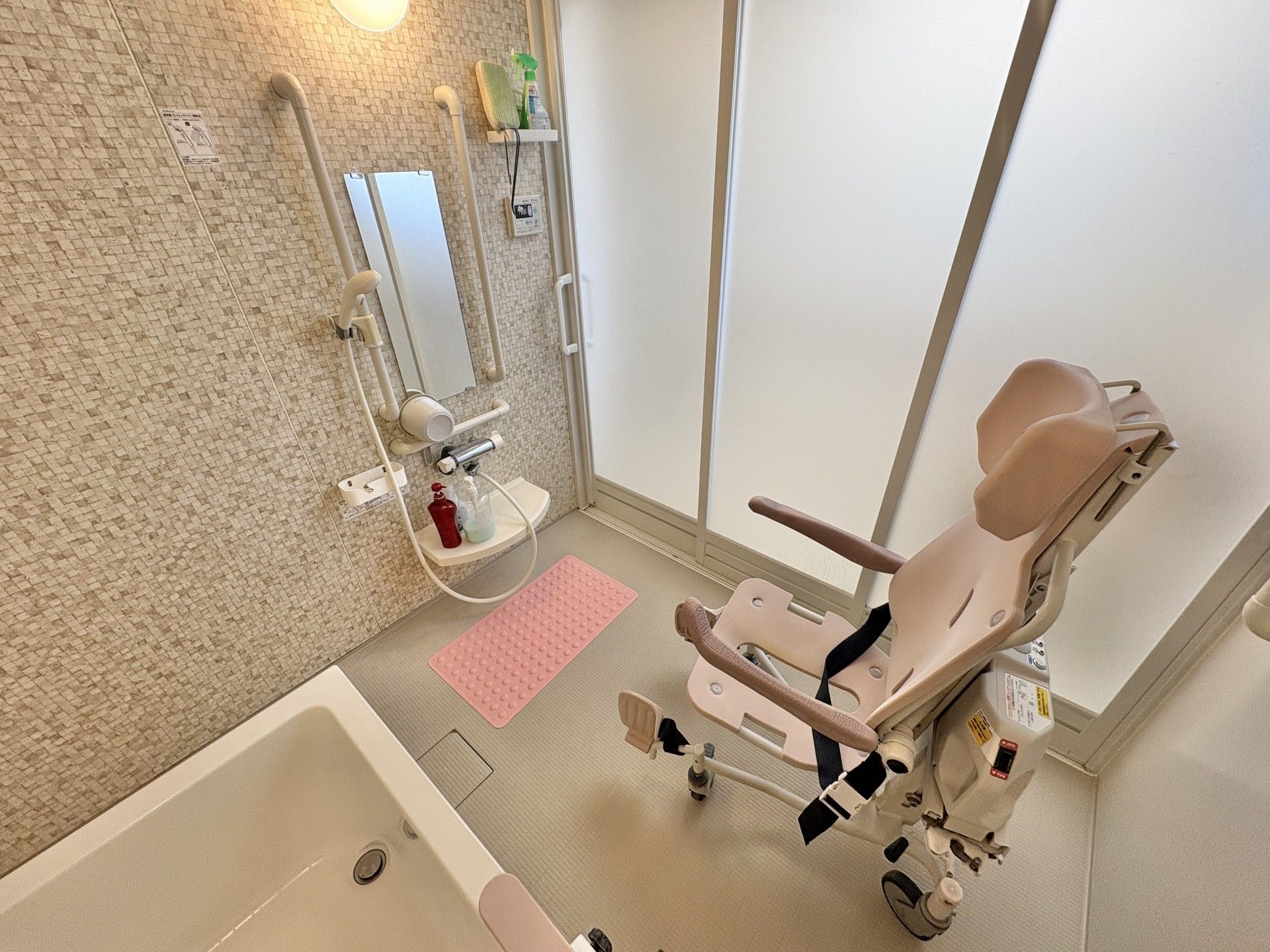 安全な入浴設備