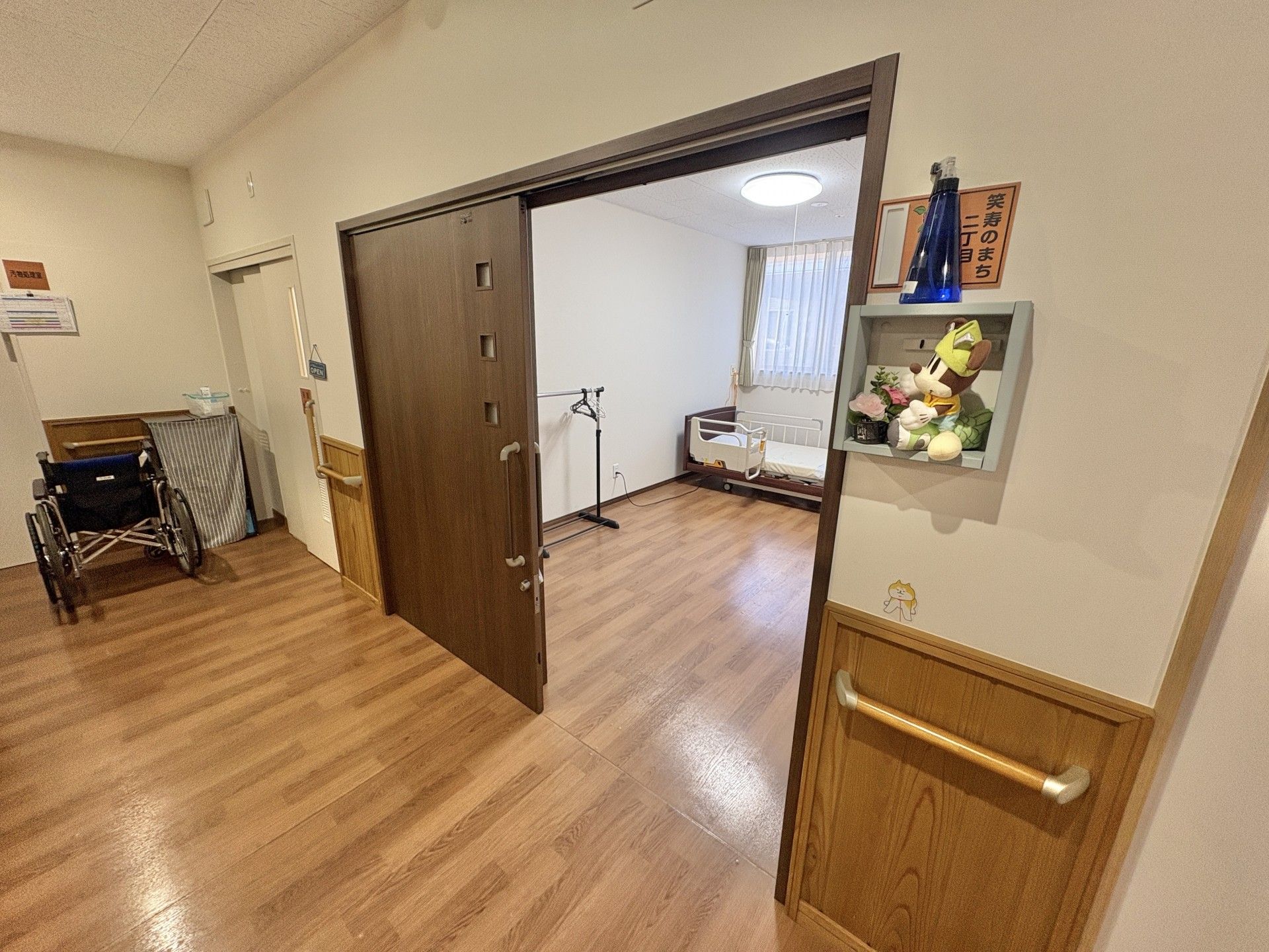 居室の入口