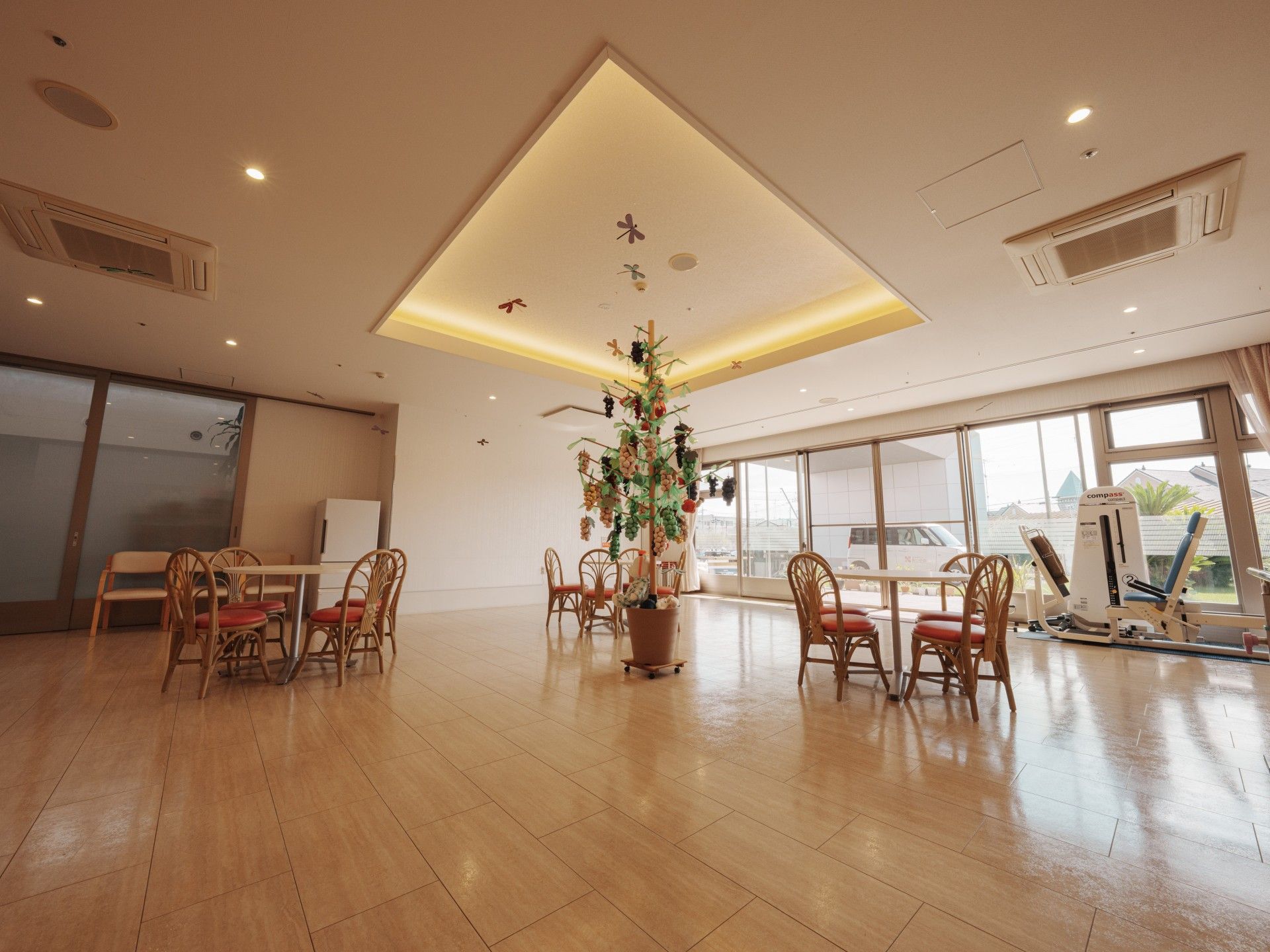 広々とした明るい空間