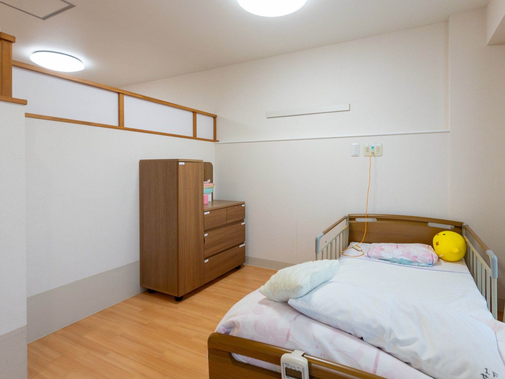 落ち着いた雰囲気の個室