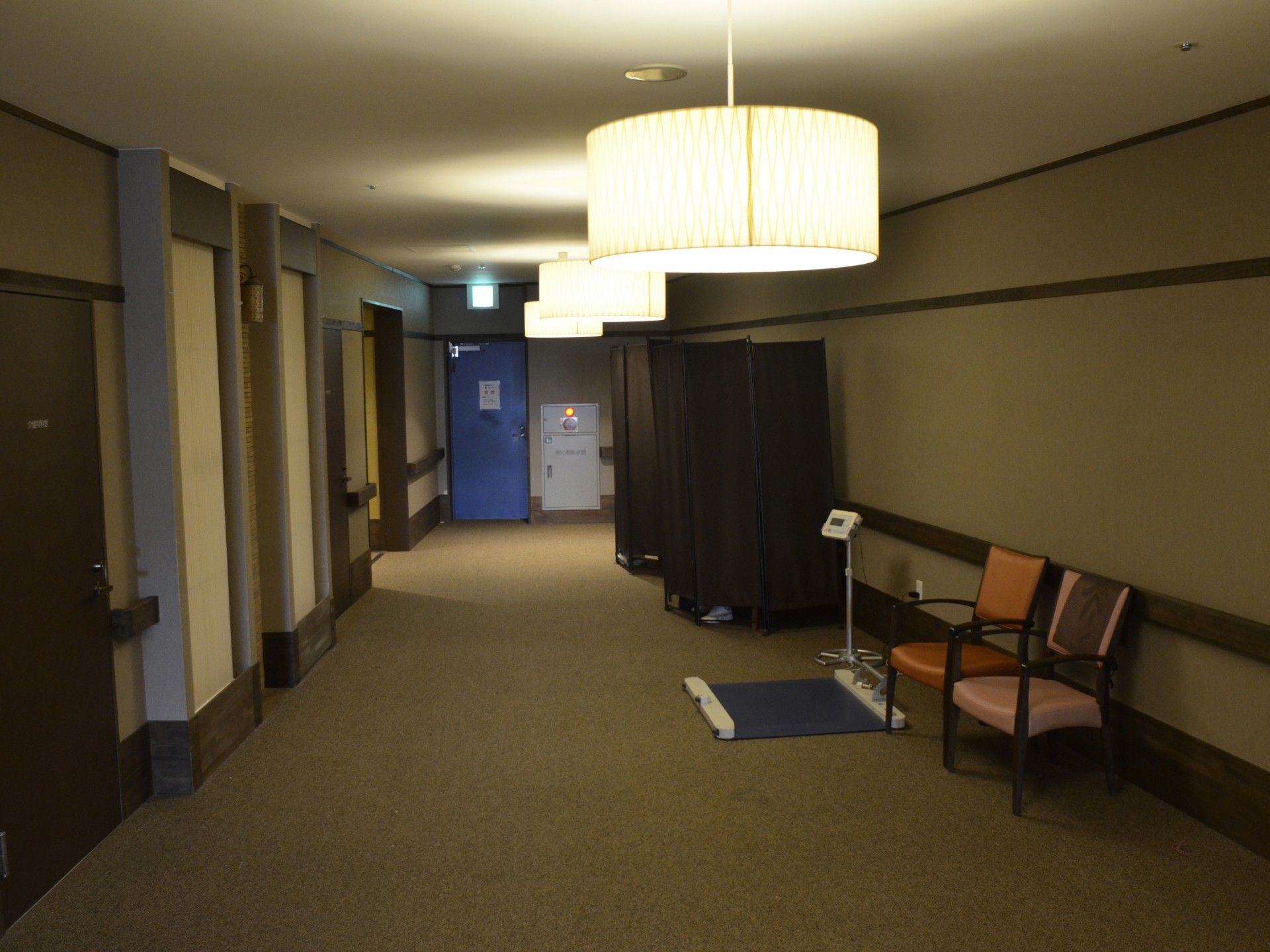 落ち着いた廊下