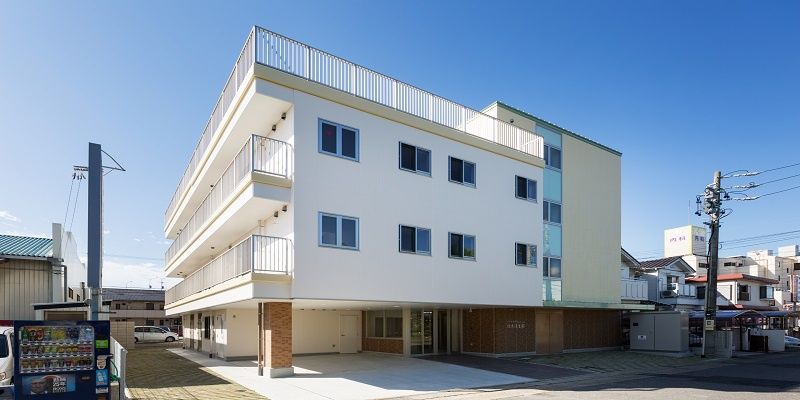 清潔感のある建物外観