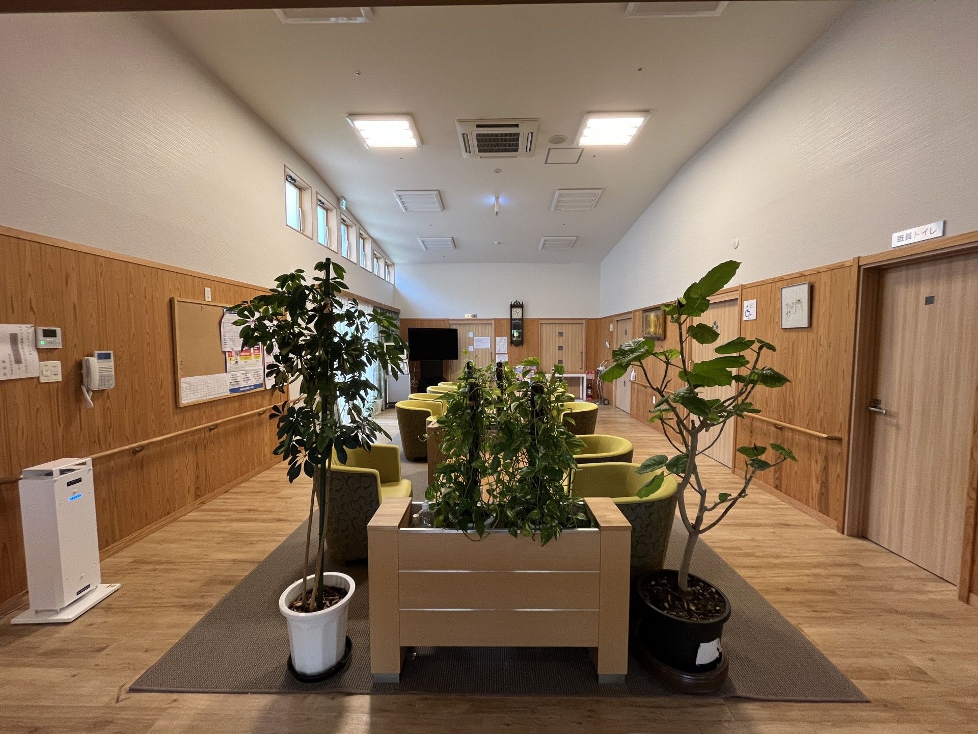 緑に囲まれたくつろぎの場