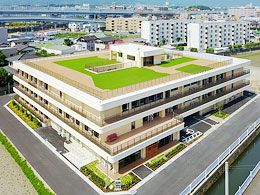 快適な施設の外観