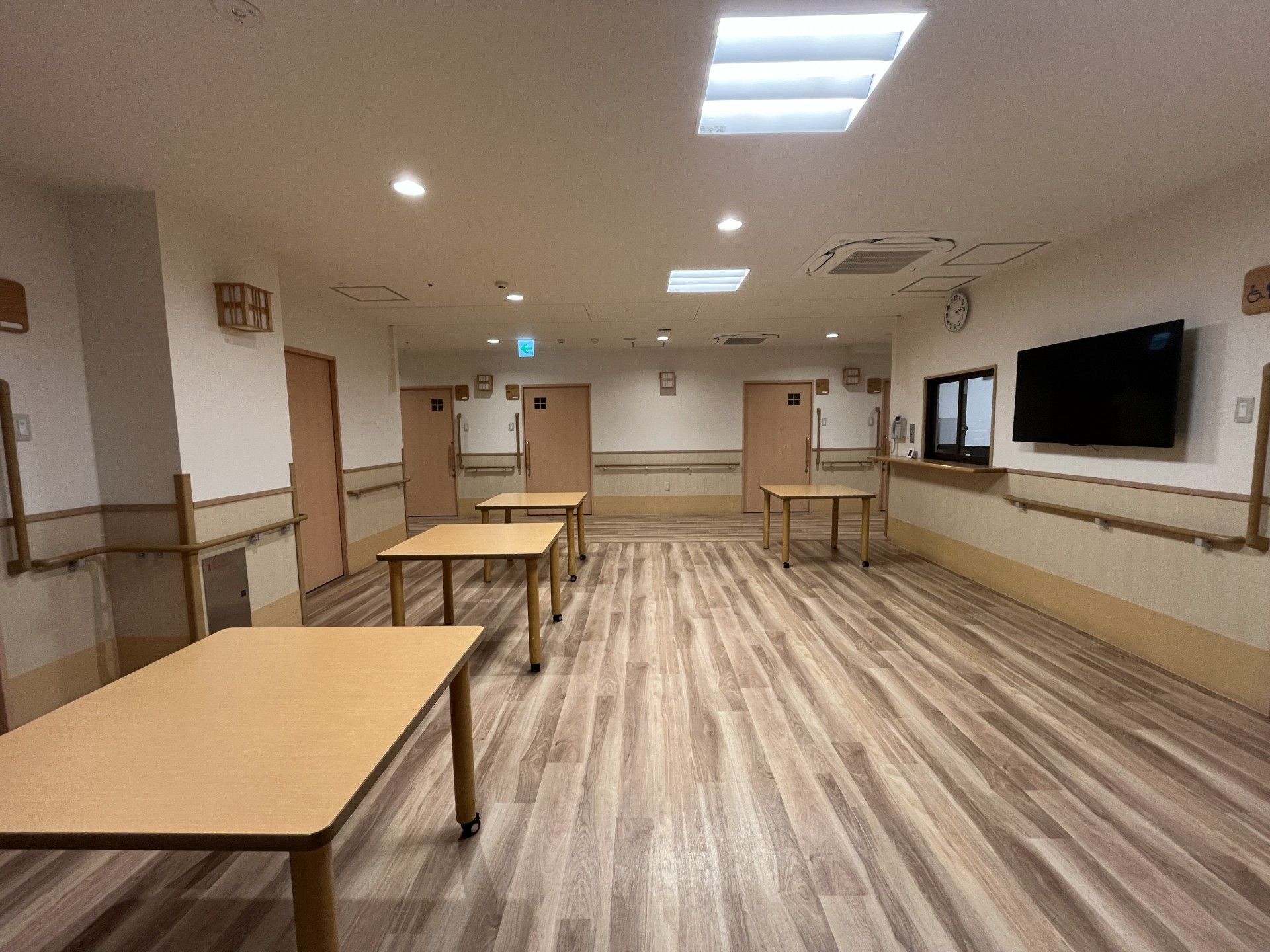 広い共有スペース