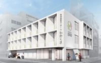 明るい外観の建物