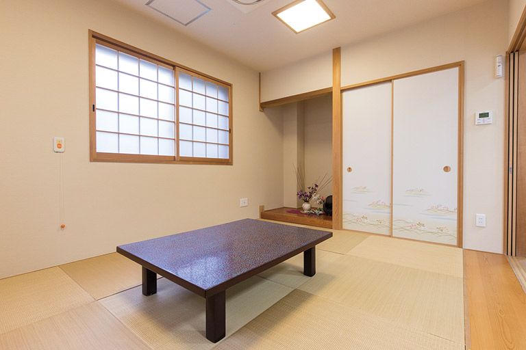 和室の落ち着いた空間