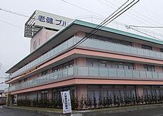ゆったりとした建物外観