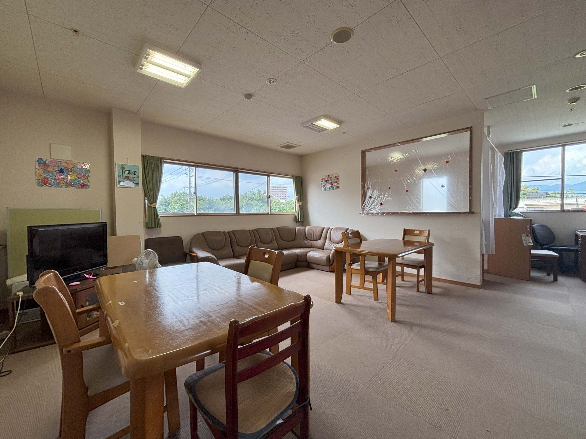 くつろぎの共有スペース