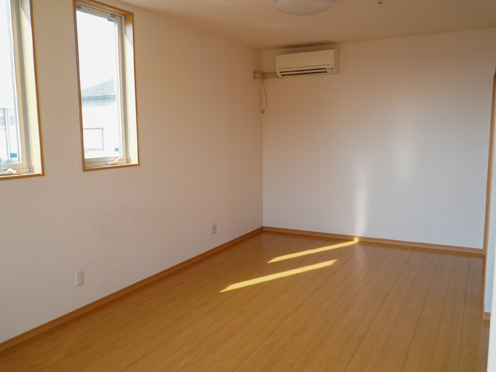 家具を自由におくことのできる、スペースの広い居室