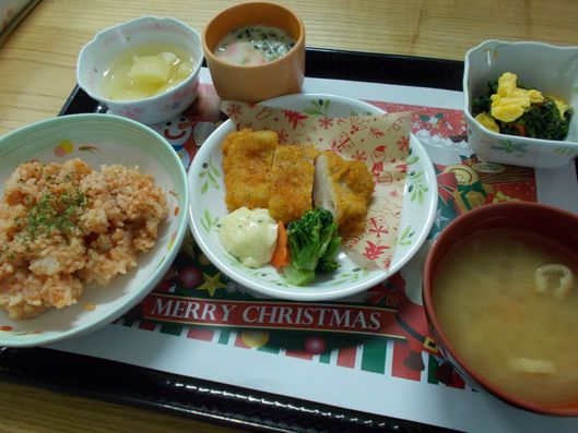 クリスマス食事例