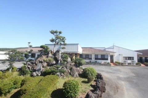 庭園付きの明るい施設