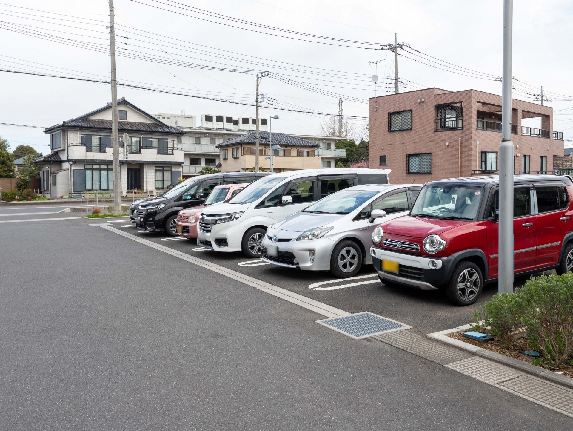駐車場の様子
