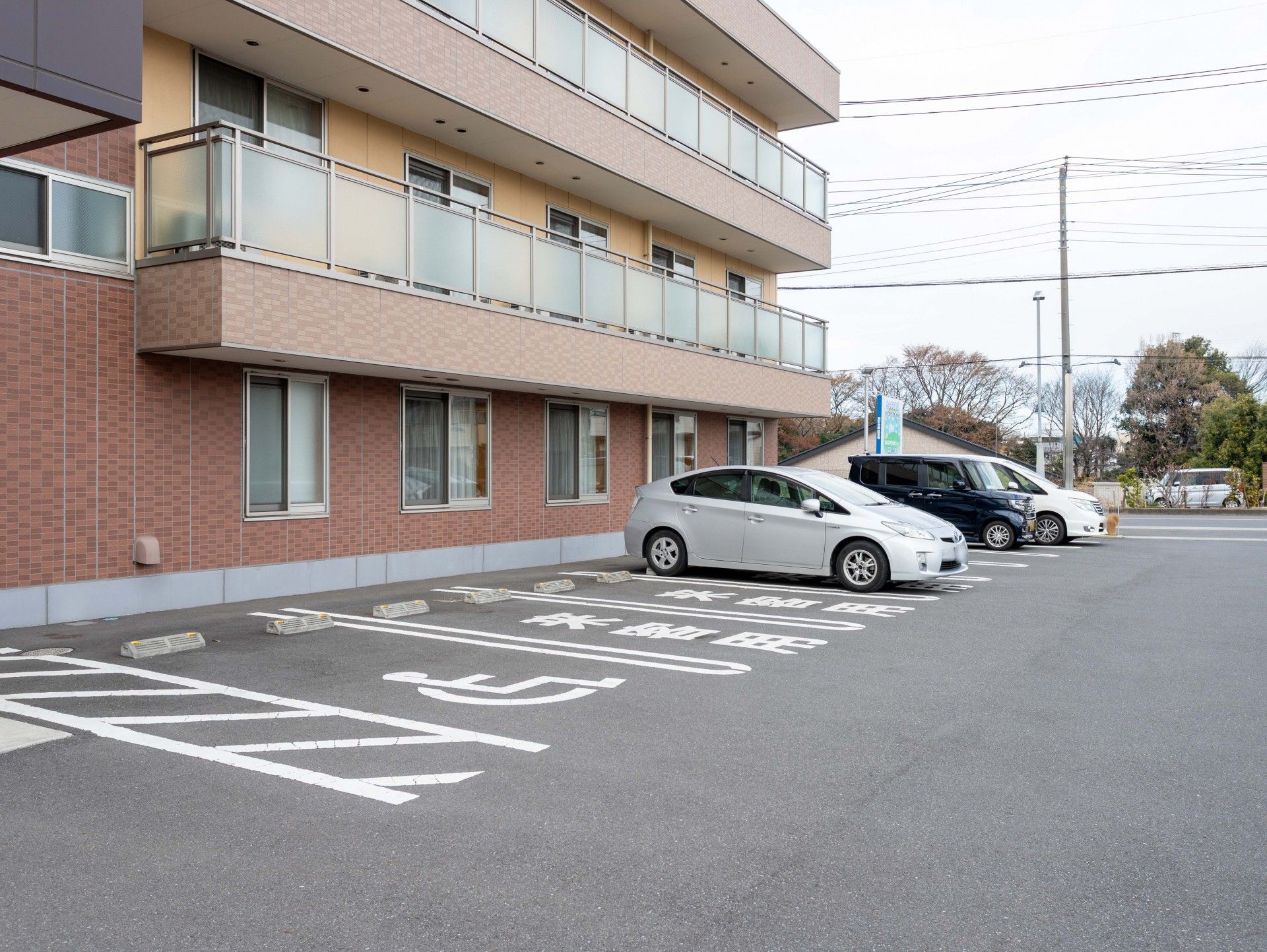 駐車場の様子