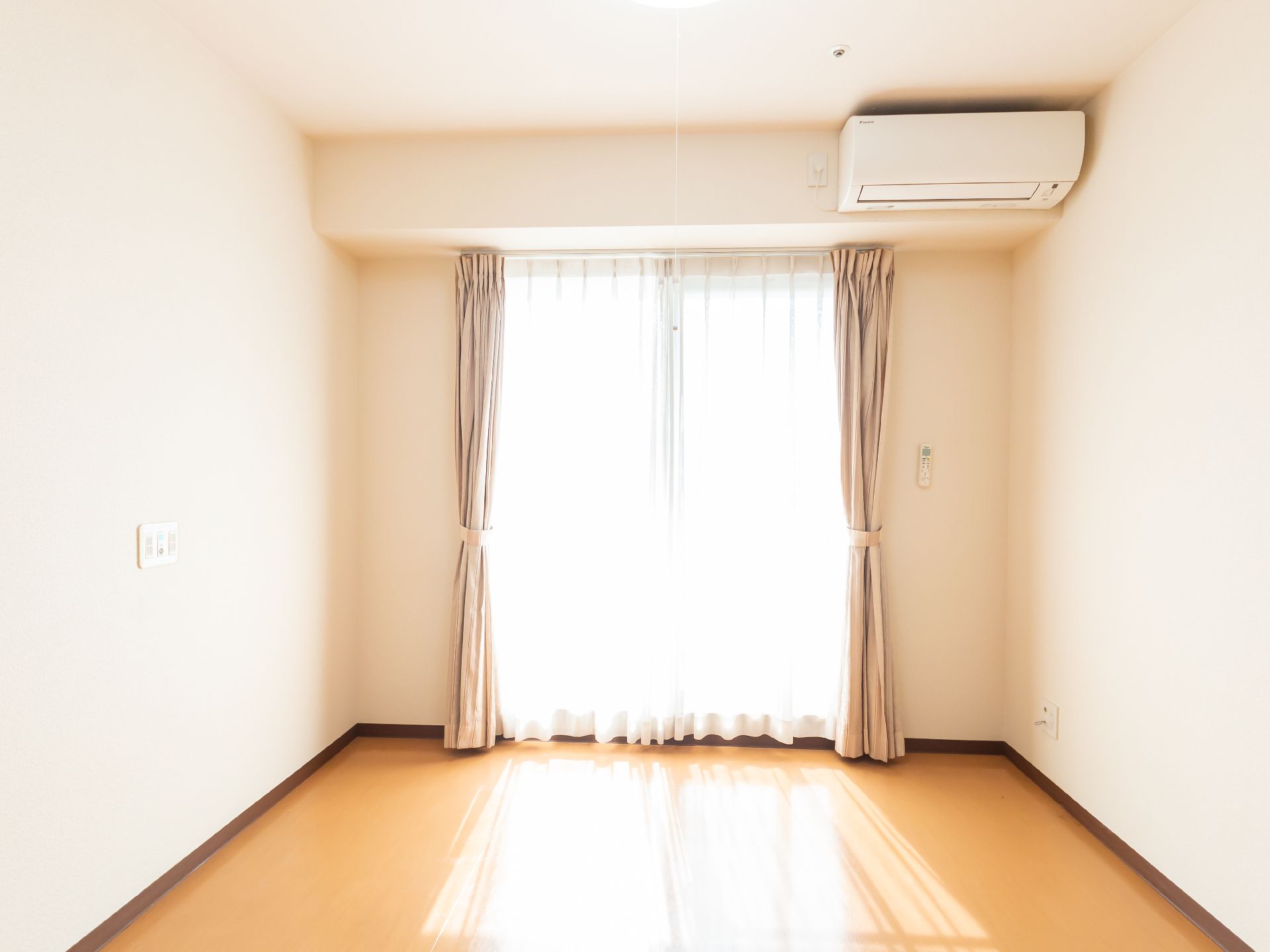 エアコンを完備した居室