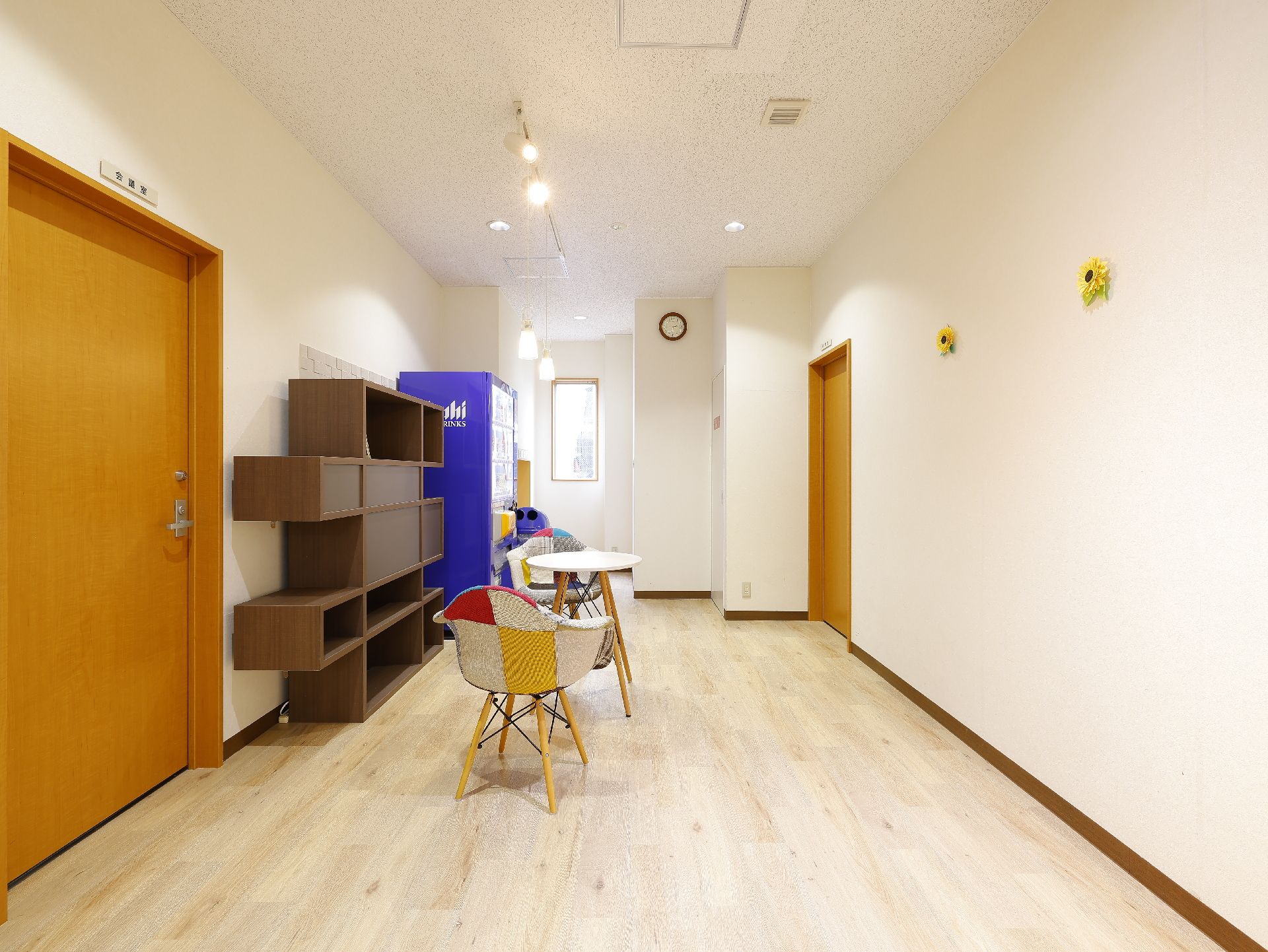 利用者同士でコミュニケーションを取ることが可能な共有スペース