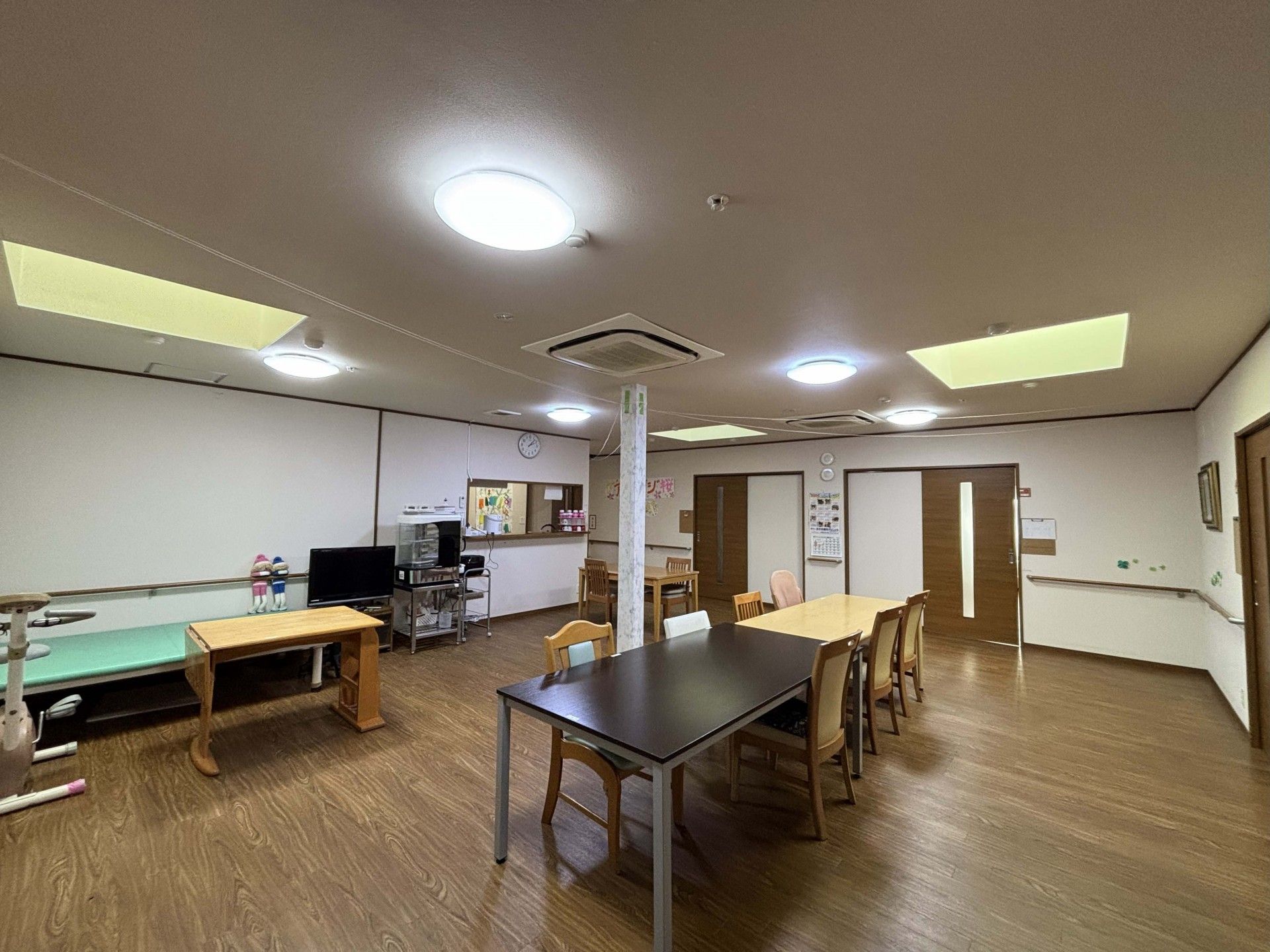 広い共有スペース