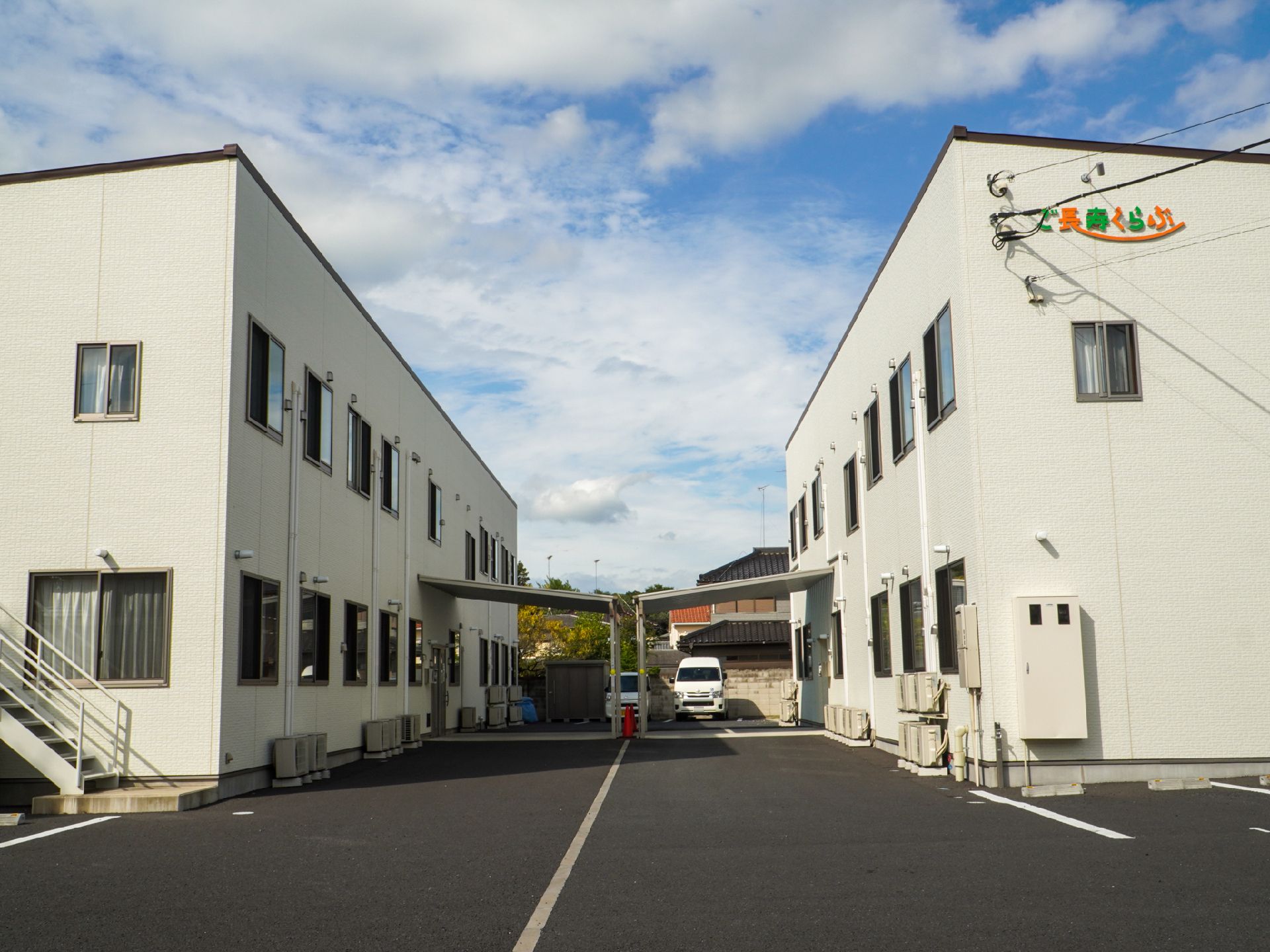 2階建ての住宅型有料老人ホーム