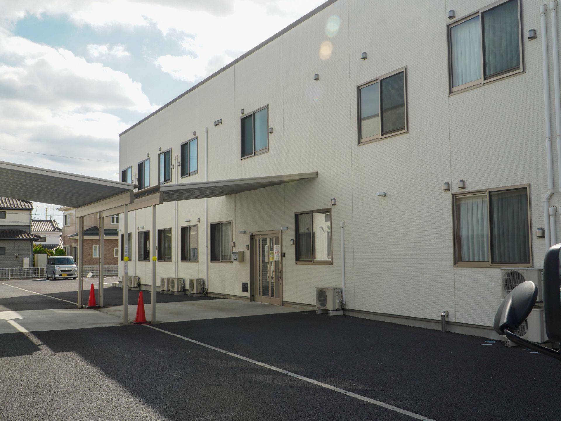 2階建ての住宅型有料老人ホーム