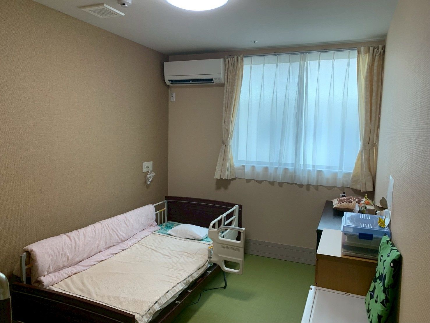 落ち着いた雰囲気の個室