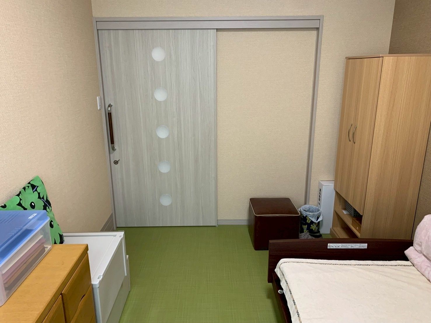 落ち着いた個室の一角