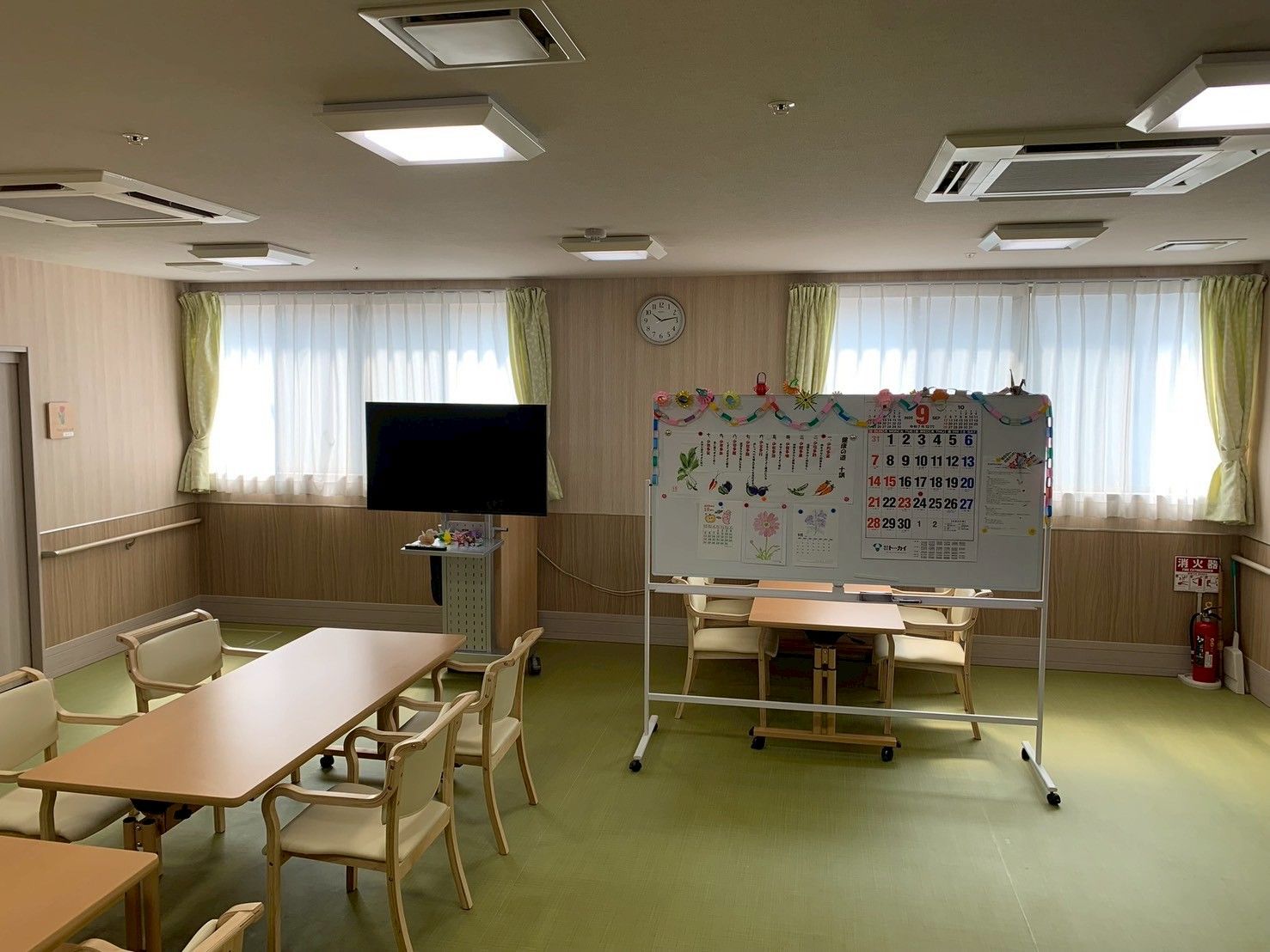 明るい多目的スペース