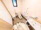 バリアフリー設計のトイレスペース