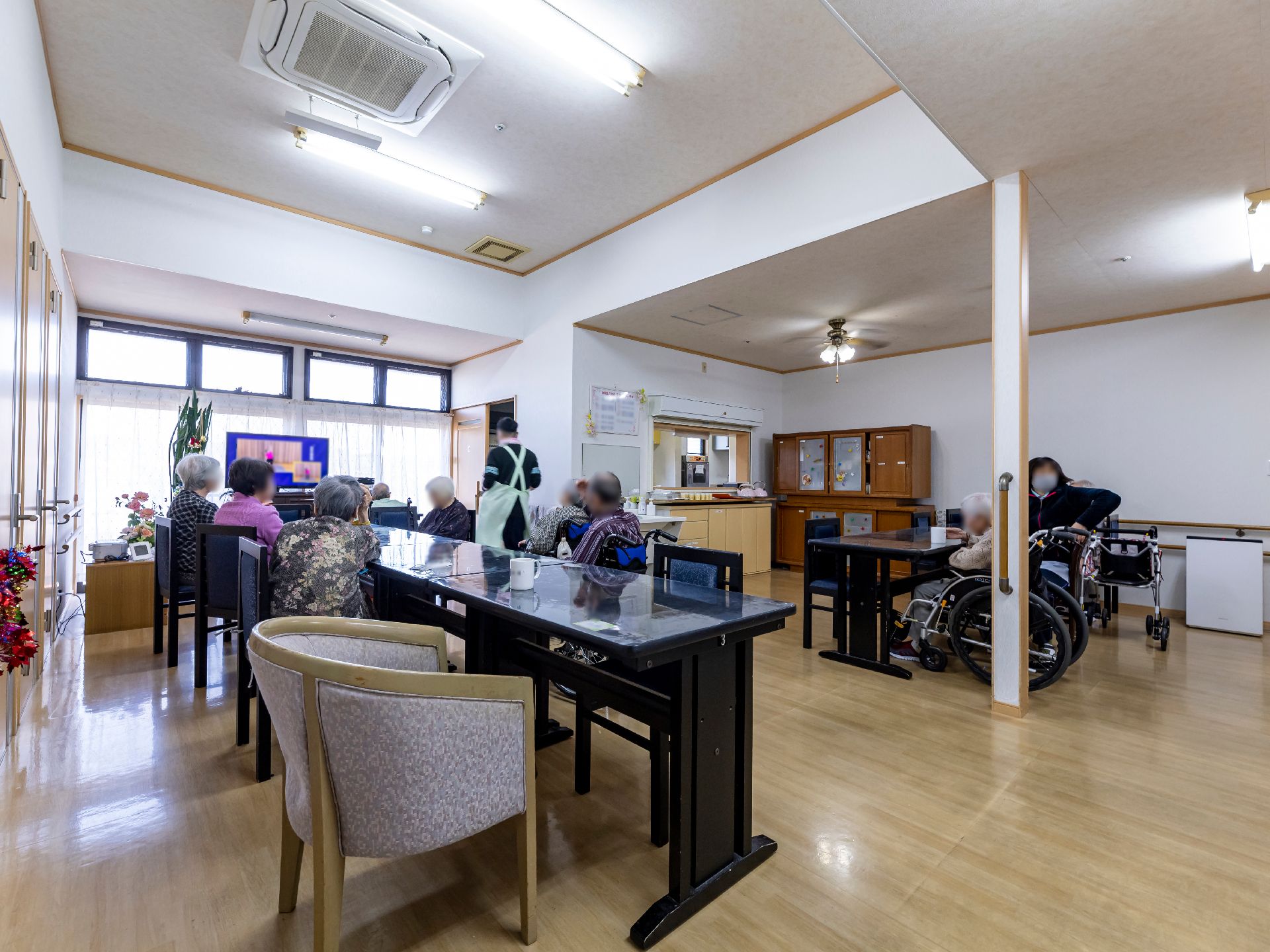 家具配置にゆとりをもたせたリビング