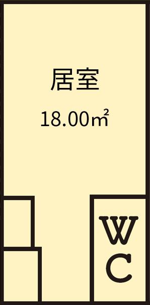 フォーユー河内長野の居室の間取り図