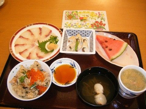 四季折々の季節感のあるお食事。