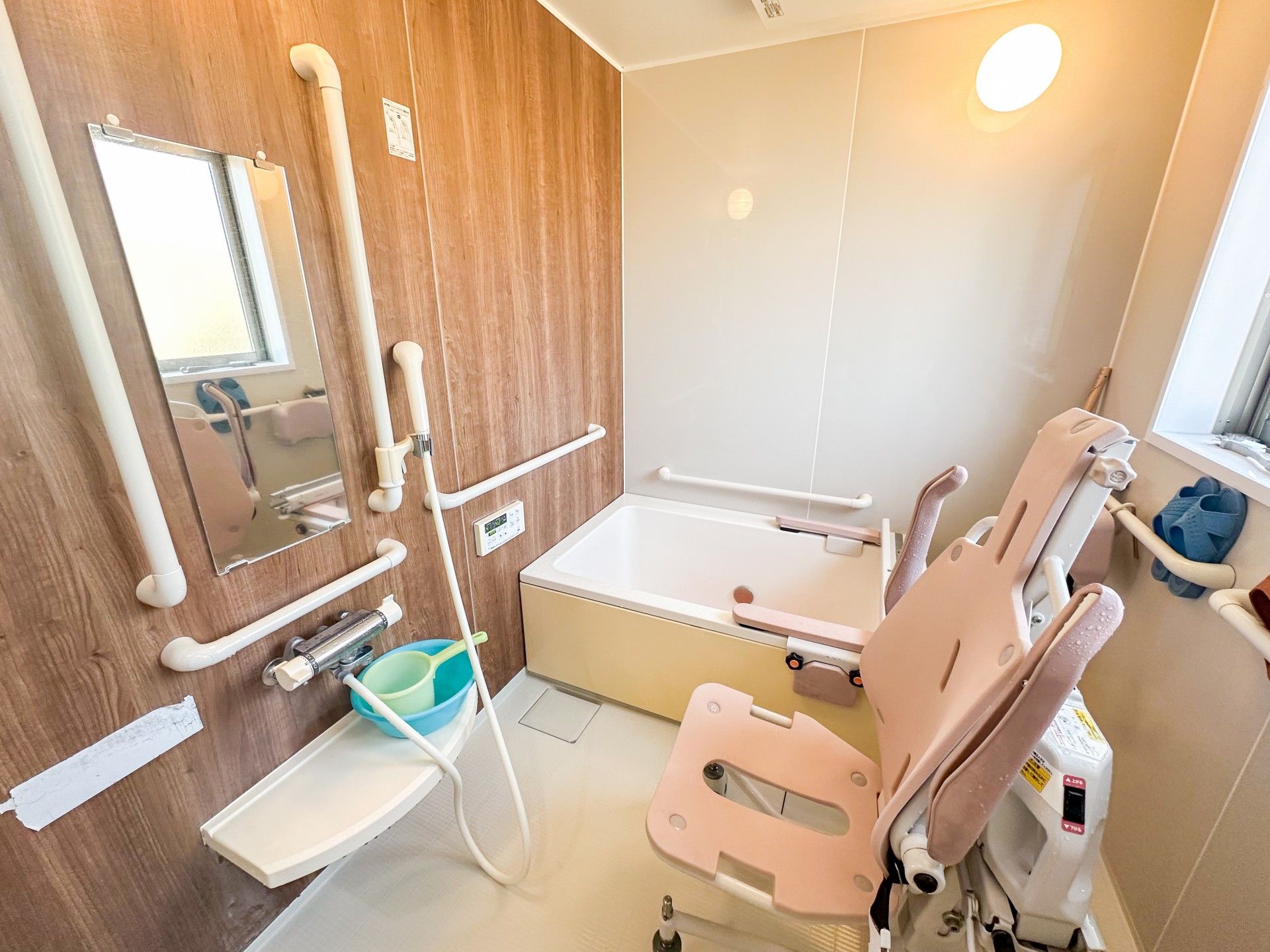 安全な入浴設備