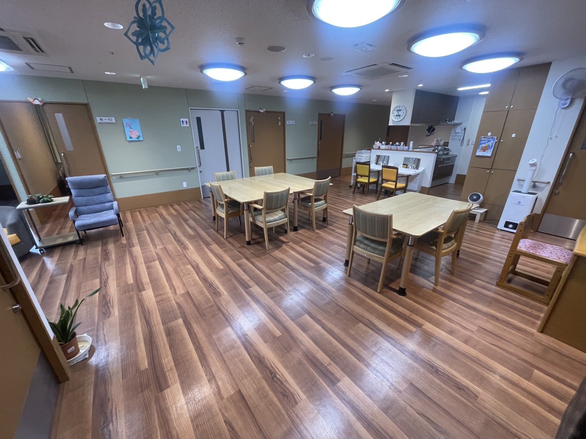 くつろぎの共有スペース