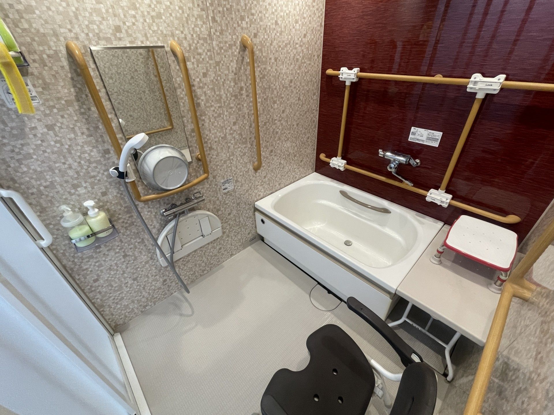 安全な入浴設備