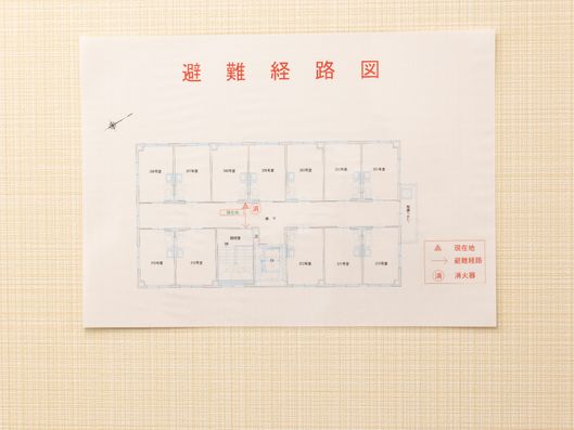 避難経路図