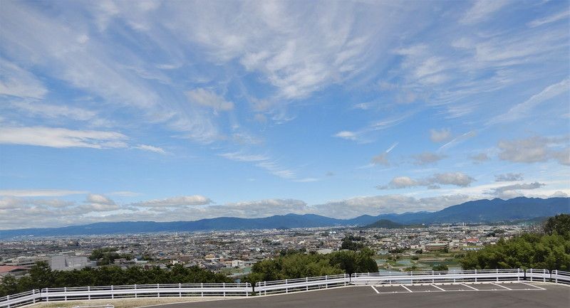 広がる景色の展望台