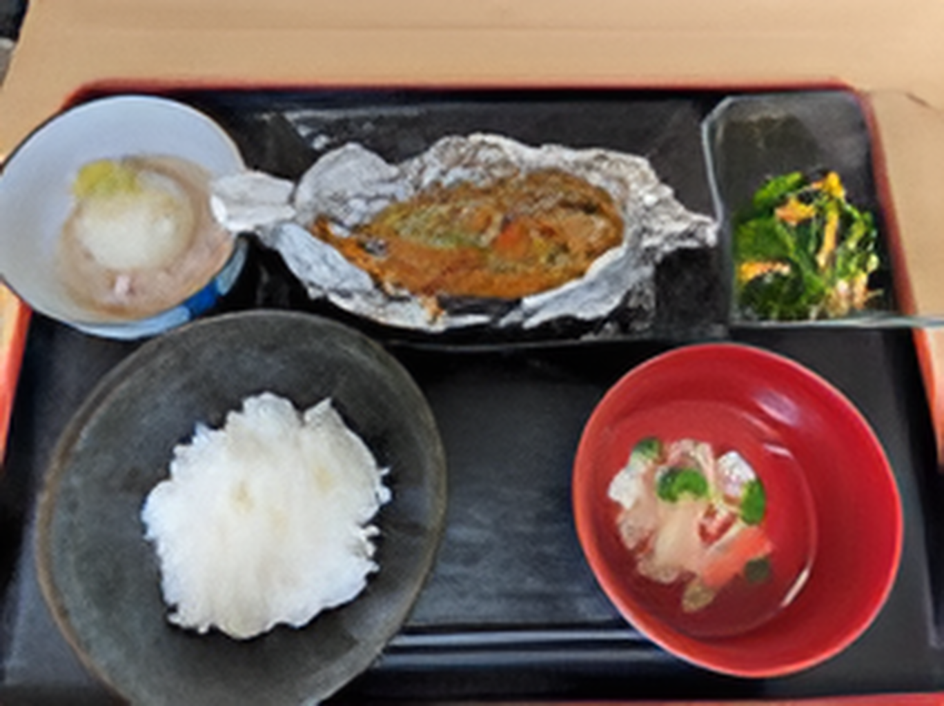 和食の食事セット