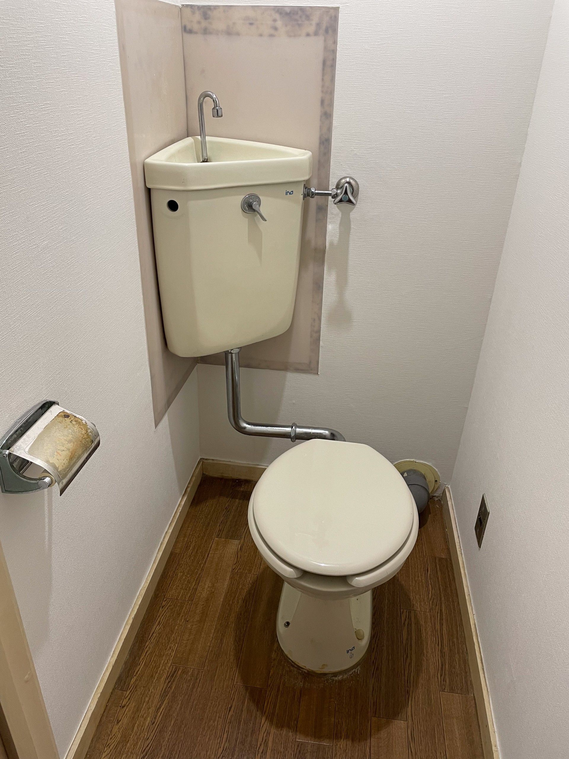 清潔なトイレスペース