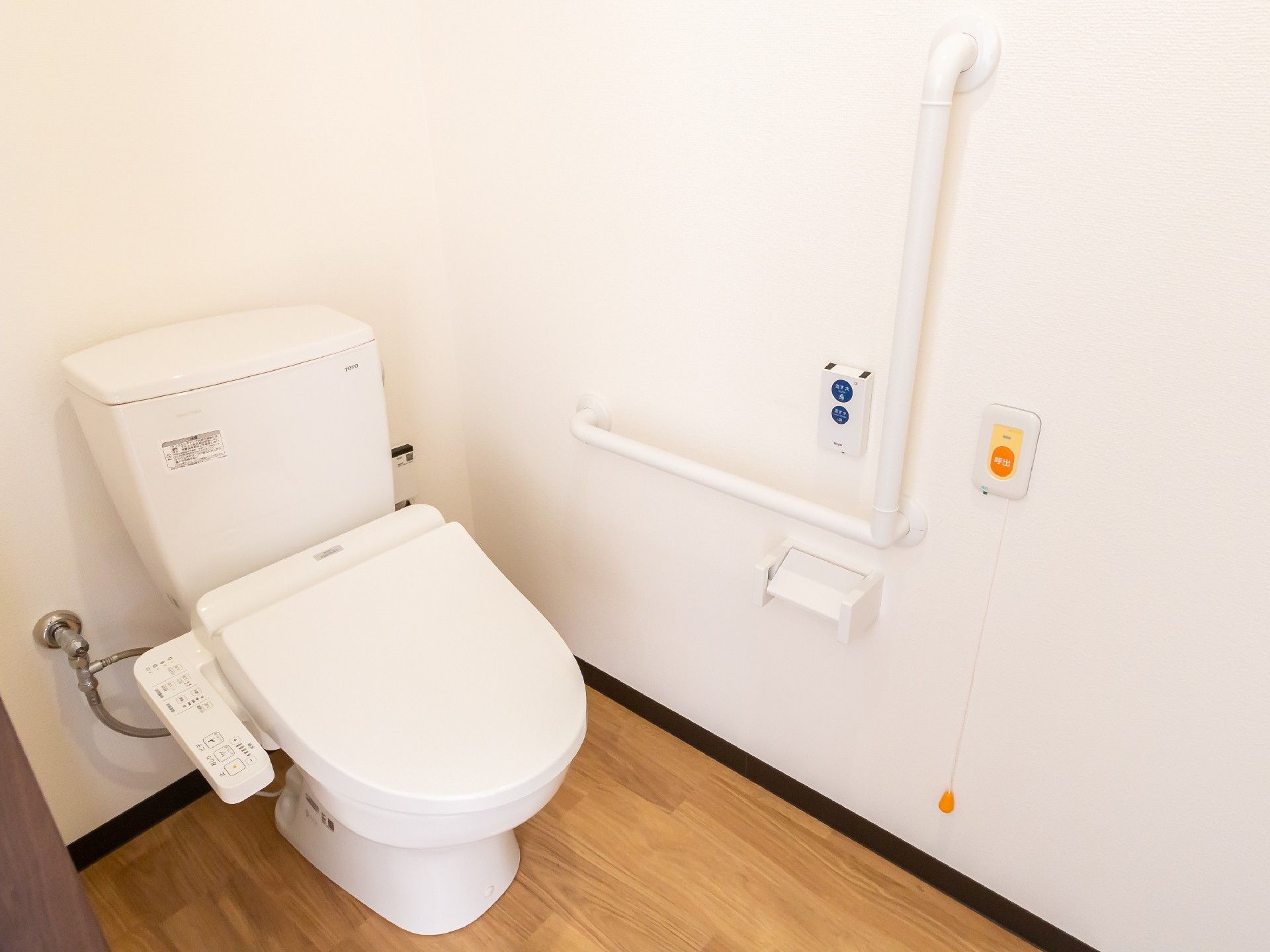 バリアフリーのトイレ設備