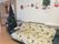 クリスマス飾りのある部屋