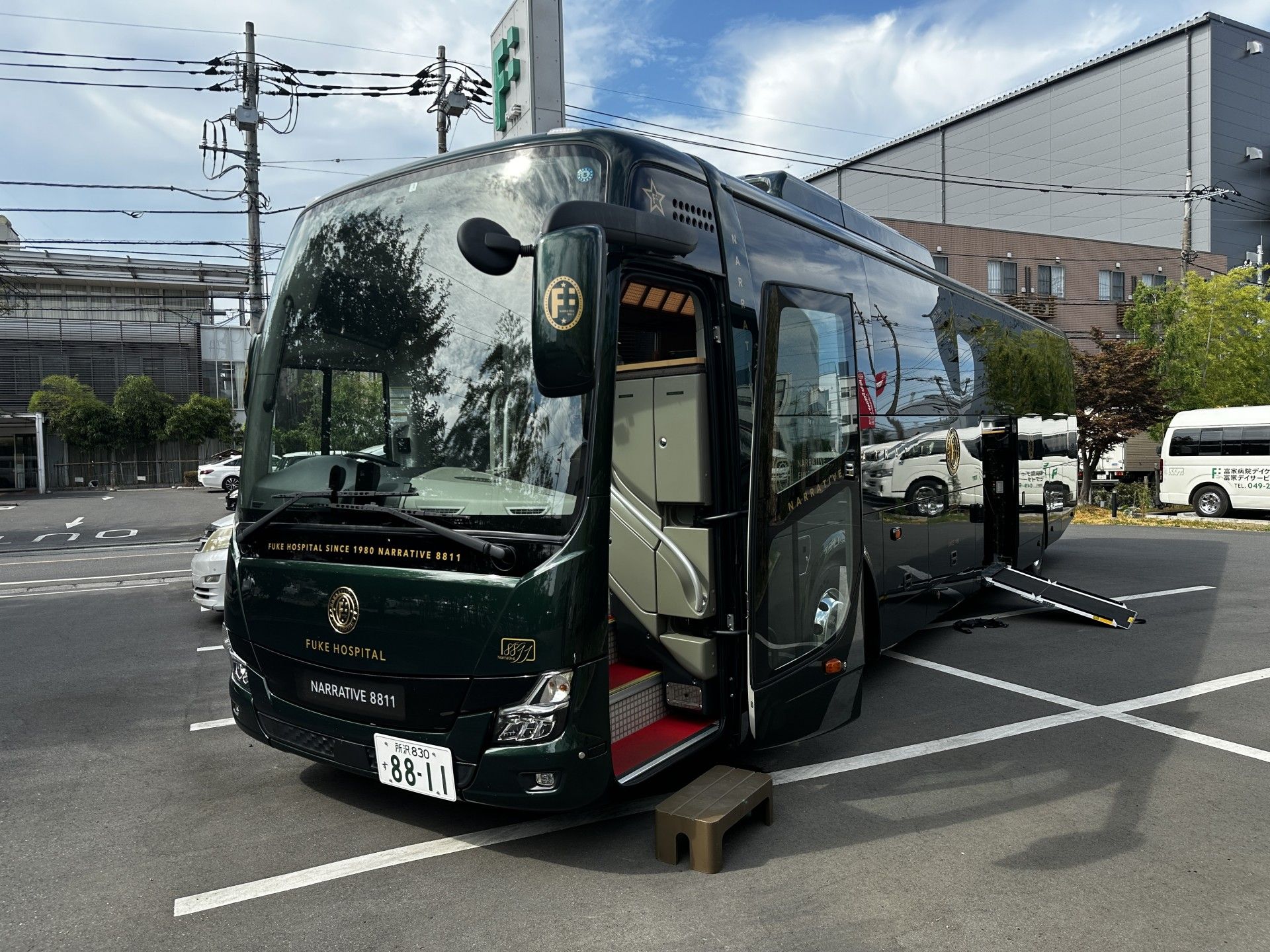車椅子対応のバス
