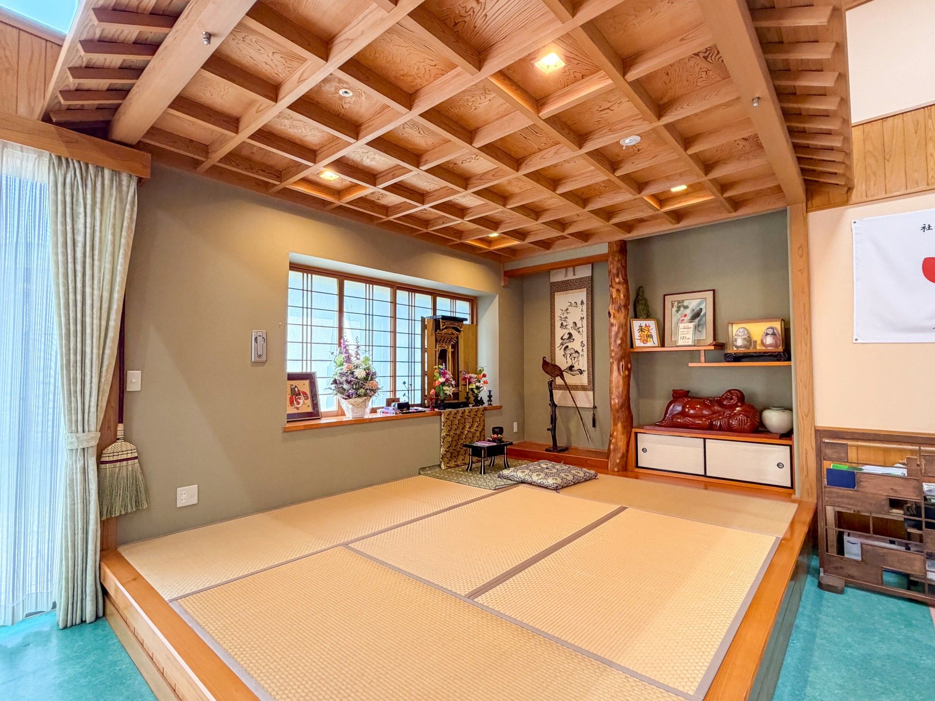 和風の落ち着いた空間