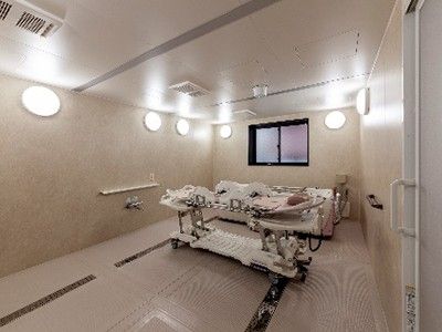 快適な個室のベッドエリア