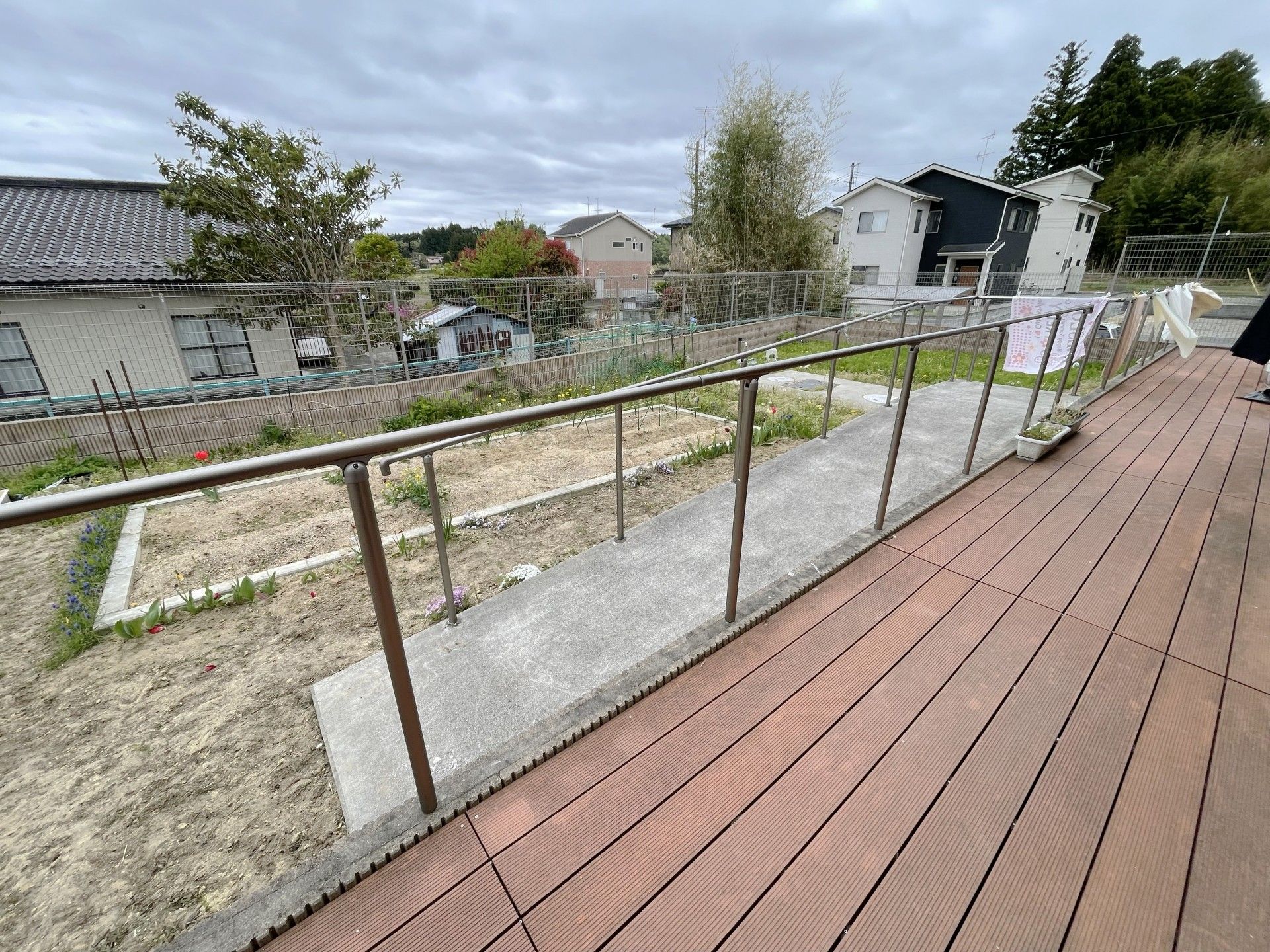庭園の散策路