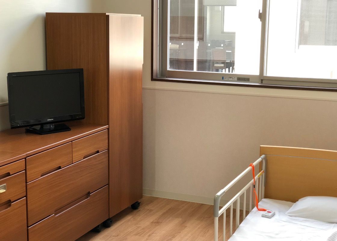 快適な個室の一角