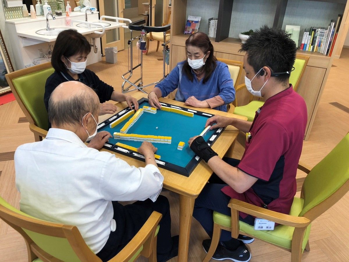 みんなで楽しむゲームの場