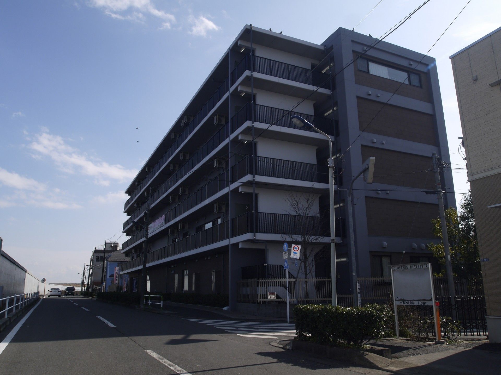 ゆったりとした外観の居室